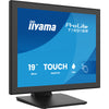 Iiyama prolite t1931sr-b2s 19 touchscreen monitor (zwart, vga, hdmi, displayport, audio, touchscreen)