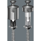 Wera schroevendraaierset 334 335 6 kraftform plus, lasertip met rek (zwart groen, 6-delig) - afbeelding 8