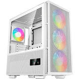 Deepcool ch560 digital midi tower behuizing (wit | 1x usb-a | 1x usb-c | rgb | tempered glass) - afbeelding 3