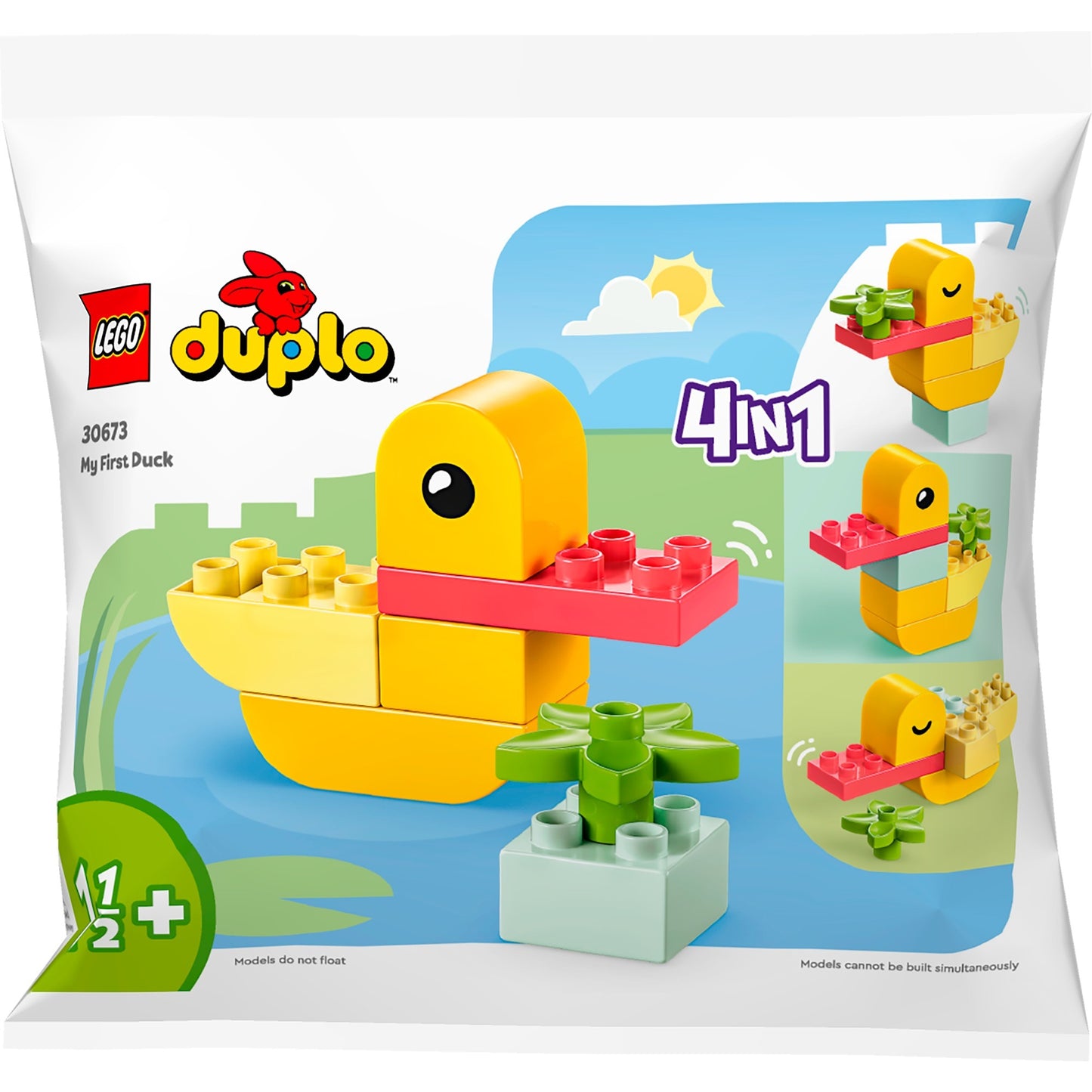 Lego duplo - mijn eerste eend constructiespeelgoed (30673)