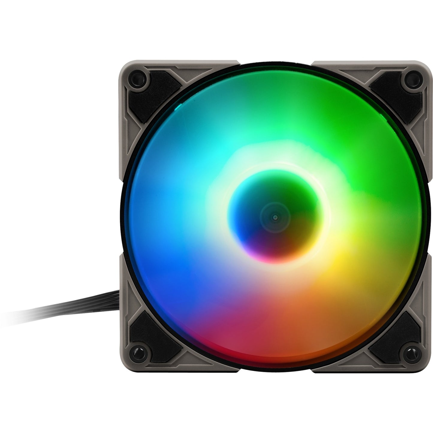 Sharkoon silentstorm 120 pwm rgb case fan (120 x 120 x 25 mm)
