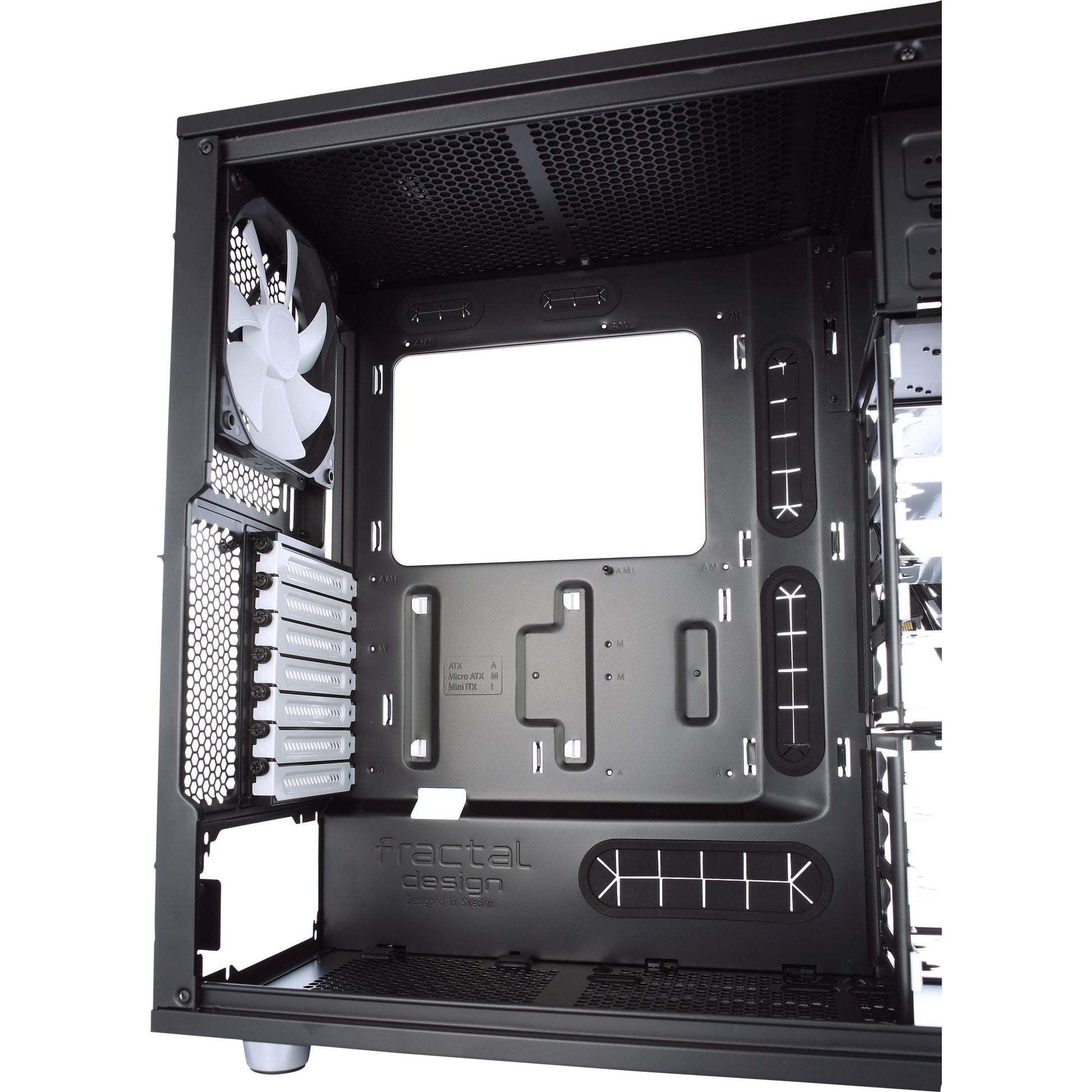 Fractal design define r5 midi tower behuizing (zwart | 4x usb-a)