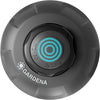 Gardena pop-up sprinkler md180 sproeier (zwart grijs, sproeiafstand tussen 5 m en 7,5 m)