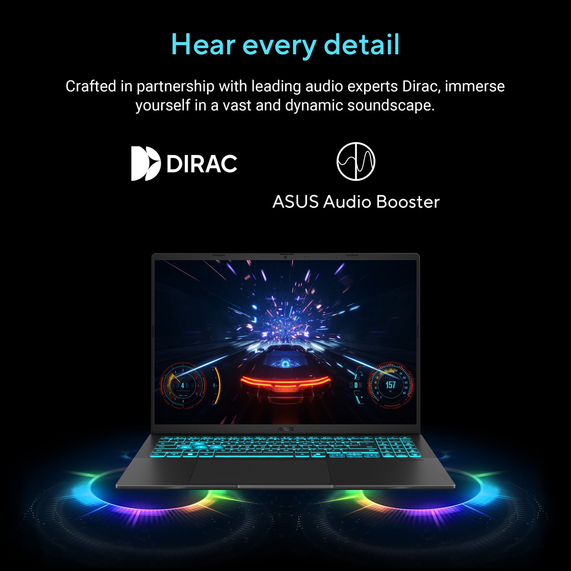 Asus v16 fx3607vm-rp078ws 16 gaming laptop (zwart (mat) | core 7 240h | rtx 5060 | 16 gb | 1 tb ssd)
