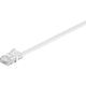 Goobay cat.5e netwerkkabel (wit, 20 meter, u utp, rj-45, platte kabel)