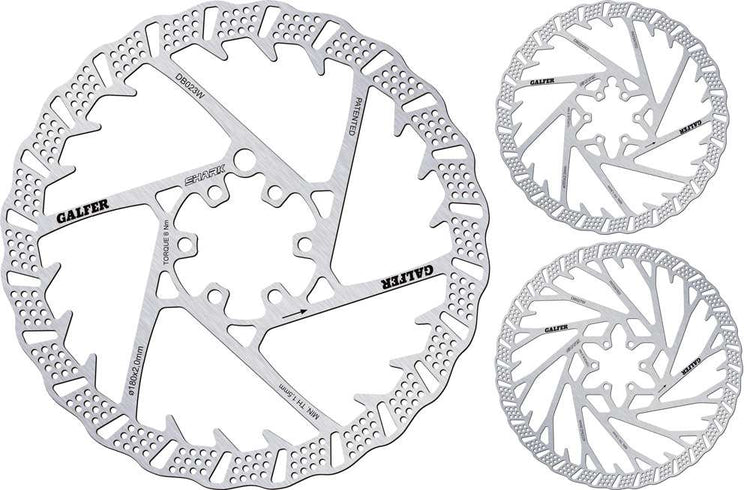 Galfer bike shark® mtb 6-bolt brake disc