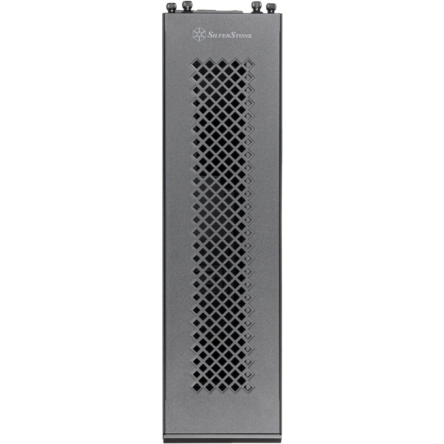 Silverstone milo 12 mini tower behuizing (zwart | 2x usb-a | 1x usb-c)