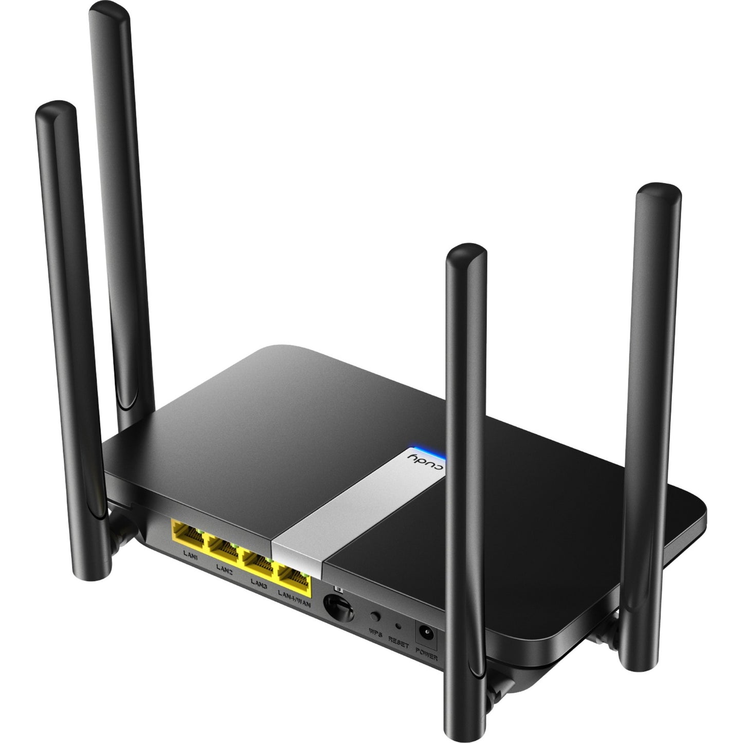 Cudy ac1200 wi-fi mesh 4g lte cat4 router (zwart, mesh, app, nano sim-slot)