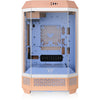 Thermaltake the tower 300 - peach fuzz mini tower behuizing (perzik | 3x usb-a | tempered glass)