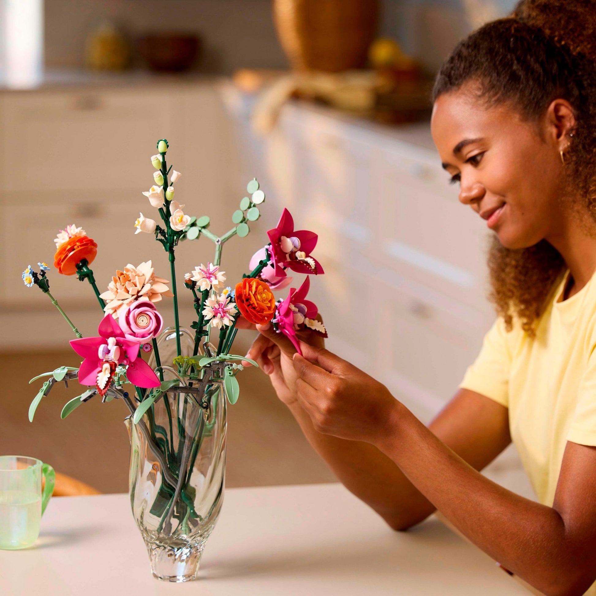 Lego botanicals 10342 roze boeket