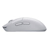 Hator quasar 3s ultima 8k wireless gaming muis (wit, 30 000 dpi, 2.4 ghz bluetooth usb)