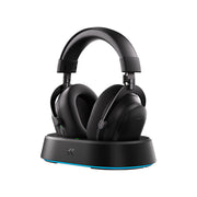 Mchose v9 turbo+ magnetic wireless over-ear gaming headset (zwart, nintendo switch, playstation 4, playstation 5, mobiel, pc, 2.4g bluetooth usb) - afbeelding 1