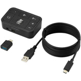 Kensington universal 3-in-1 pro audio headset switch (bluetooth, usb, 3,5mm audio) - afbeelding 6