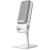 Nzxt capsule elite microfoon (wit, rgb, usb-c)