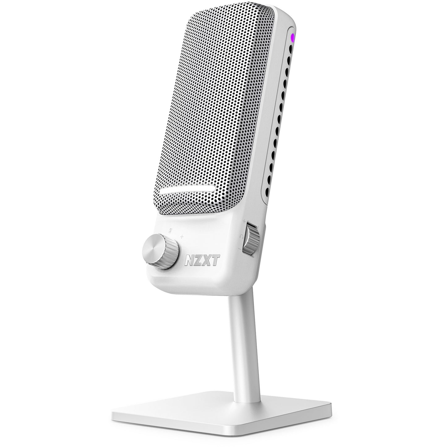 Nzxt capsule elite microfoon (wit, rgb, usb-c)