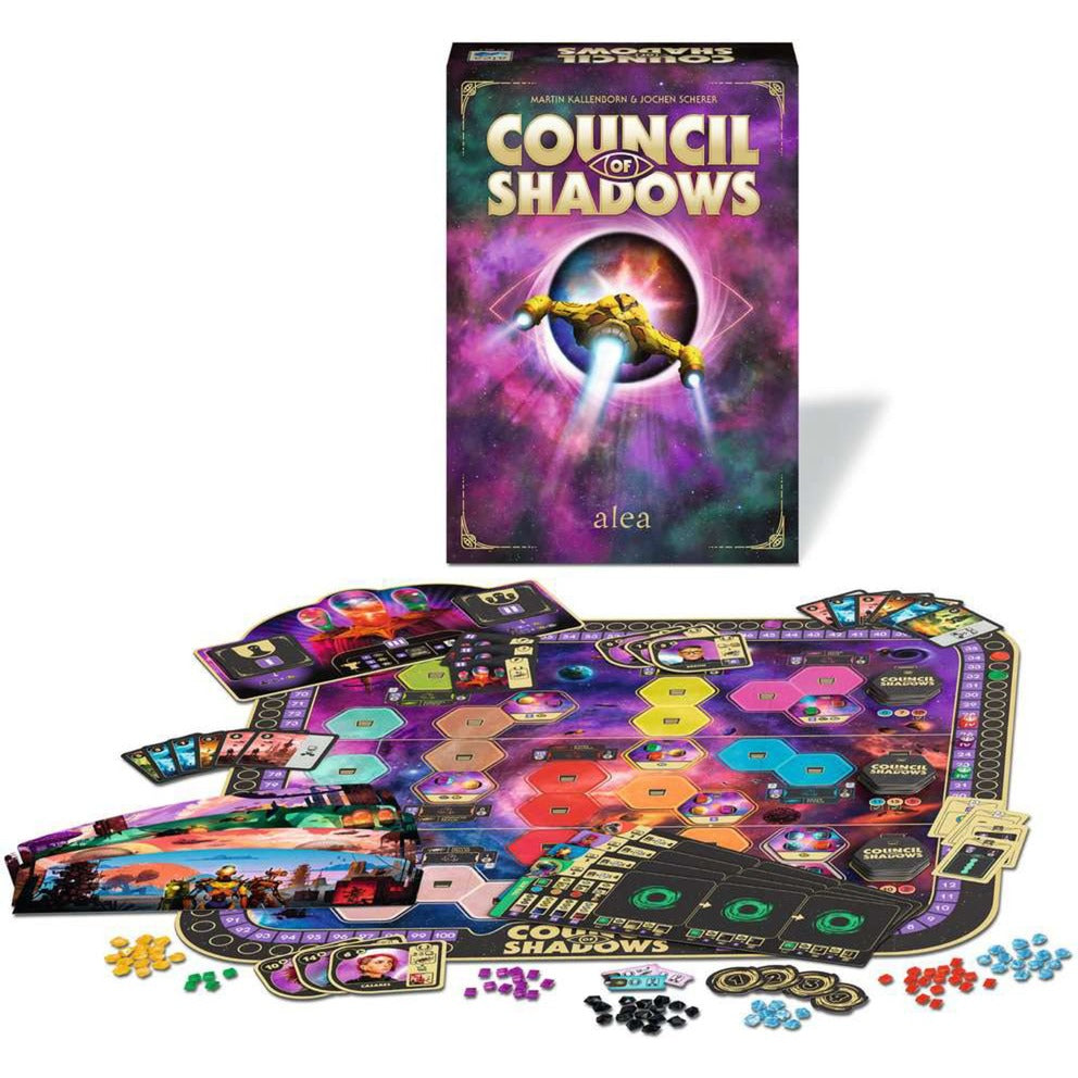 Ravensburger council of shadows bordspel (engels, 1 - 4 spelers, 60 - 90 minuten, vanaf 14 jaar)