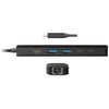 Club 3d usb gen1 type-c 6-in-1 hub dockingstation (zwart)