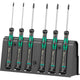 Wera 2067 6 elektronica torx bo schroevendraaierset + rek (zwart groen, 6-delig)
