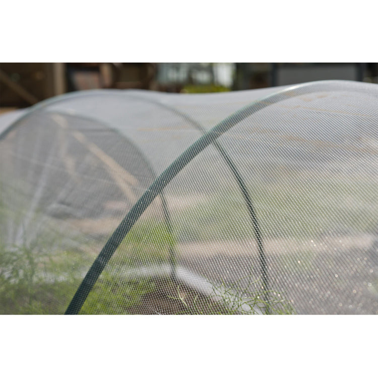 Nature anti-insectengaas insectenhor (wit transparant, 2 x 5 m)