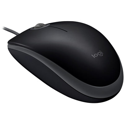 Logitech b110 silent muis (zwart, 1000 dpi)