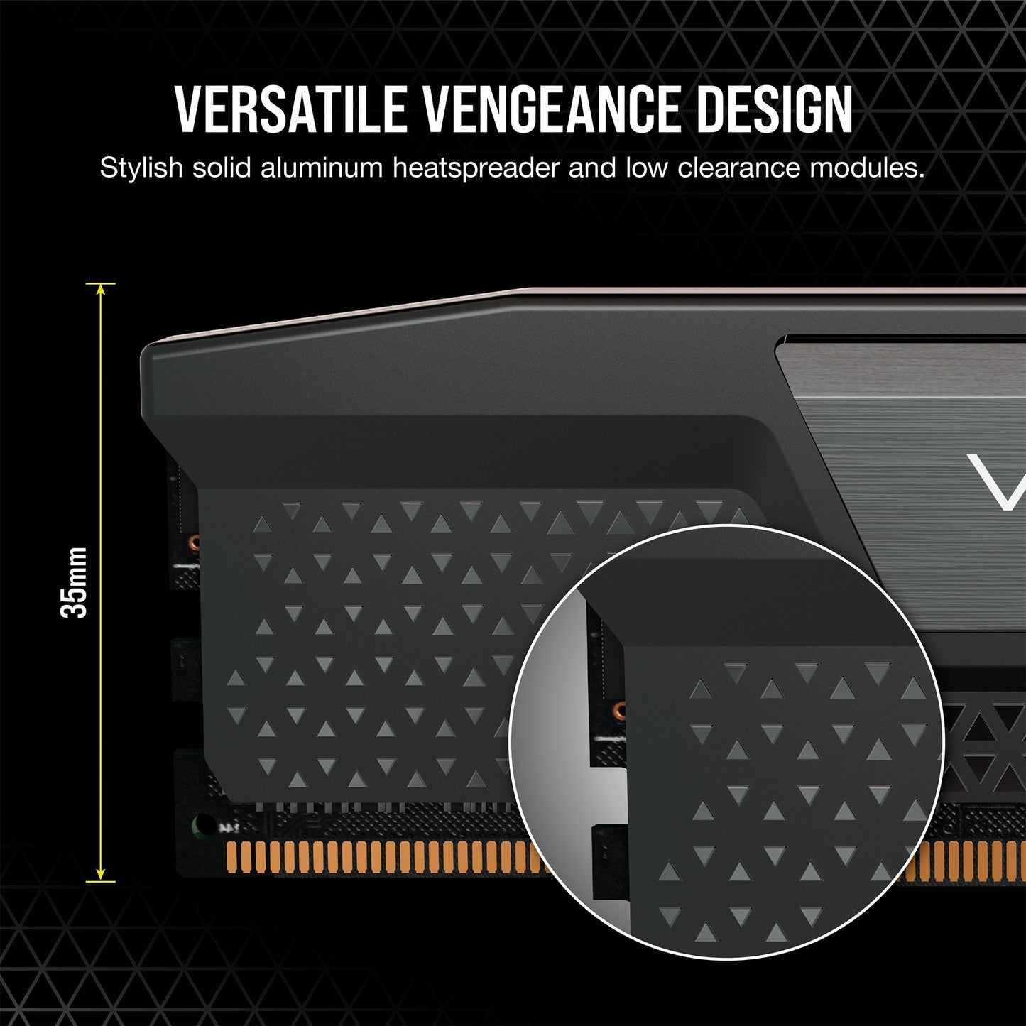 Corsair vengeance 32 gb ddr5-6000 (2x 16 gb) werkgeheugen (zwart, cmk32gx5m2b6000c30, xmp 3.0)