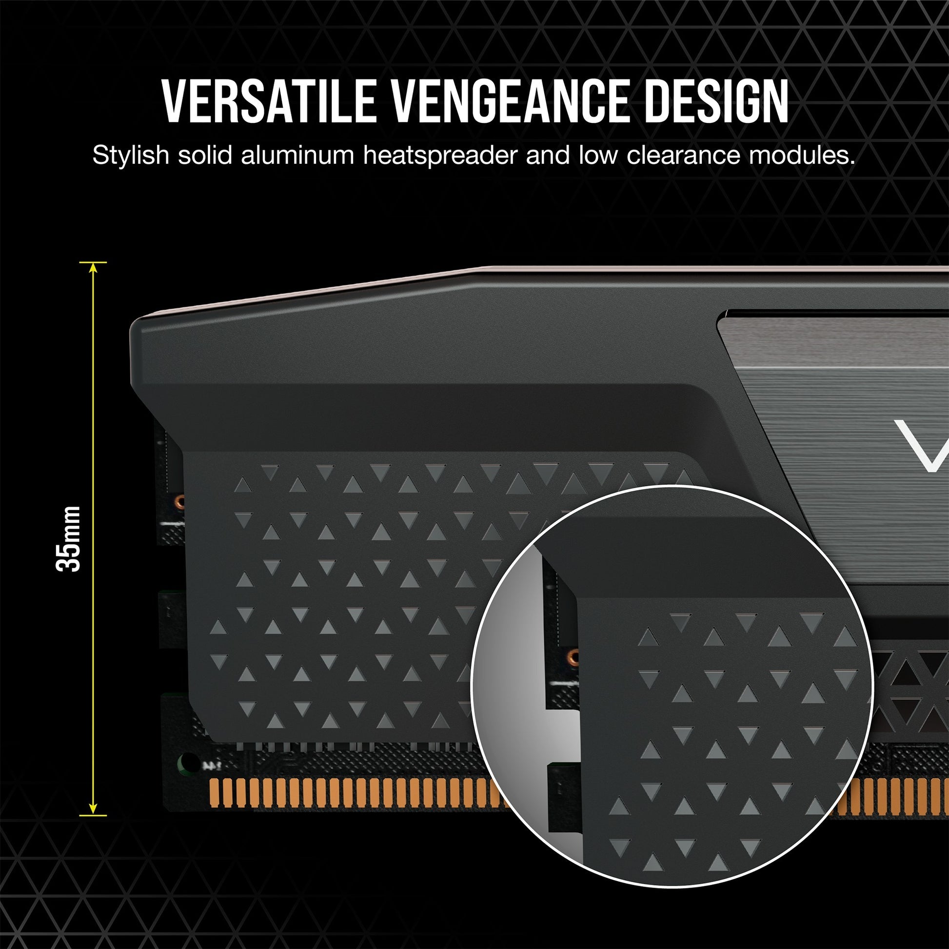 Corsair vengeance 32 gb ddr5-6000 (2x 16 gb) werkgeheugen (zwart, cmk32gx5m2b6000c30, xmp 3.0)