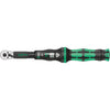 Wera click-torque a 5 draaimomentsleutel met omschakelratel (zwart groen)