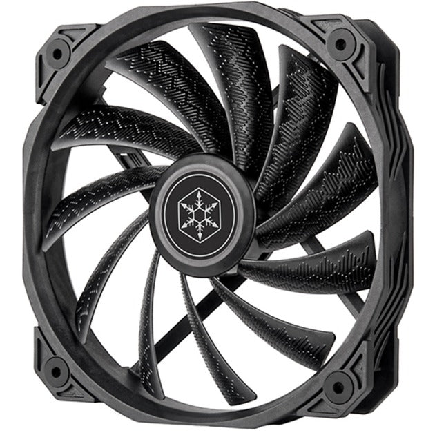 Silverstone shark force 160 case fan (zwart, 160 x 160 x 27 mm, pwm)