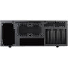 Silverstone sst-gd11b htpc behuizing (zwart | 2x usb-a | 1x usb-c)