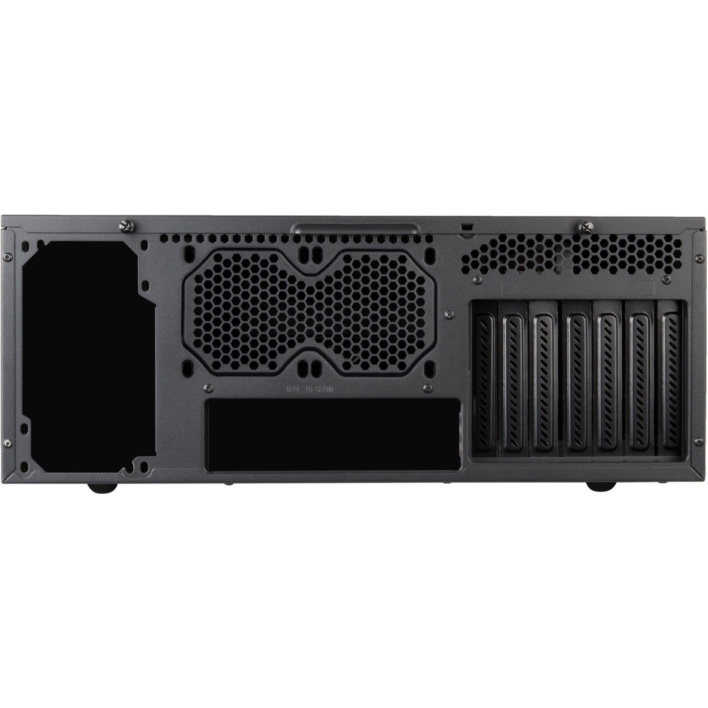 Silverstone sst-gd11b htpc behuizing (zwart | 2x usb-a | 1x usb-c)