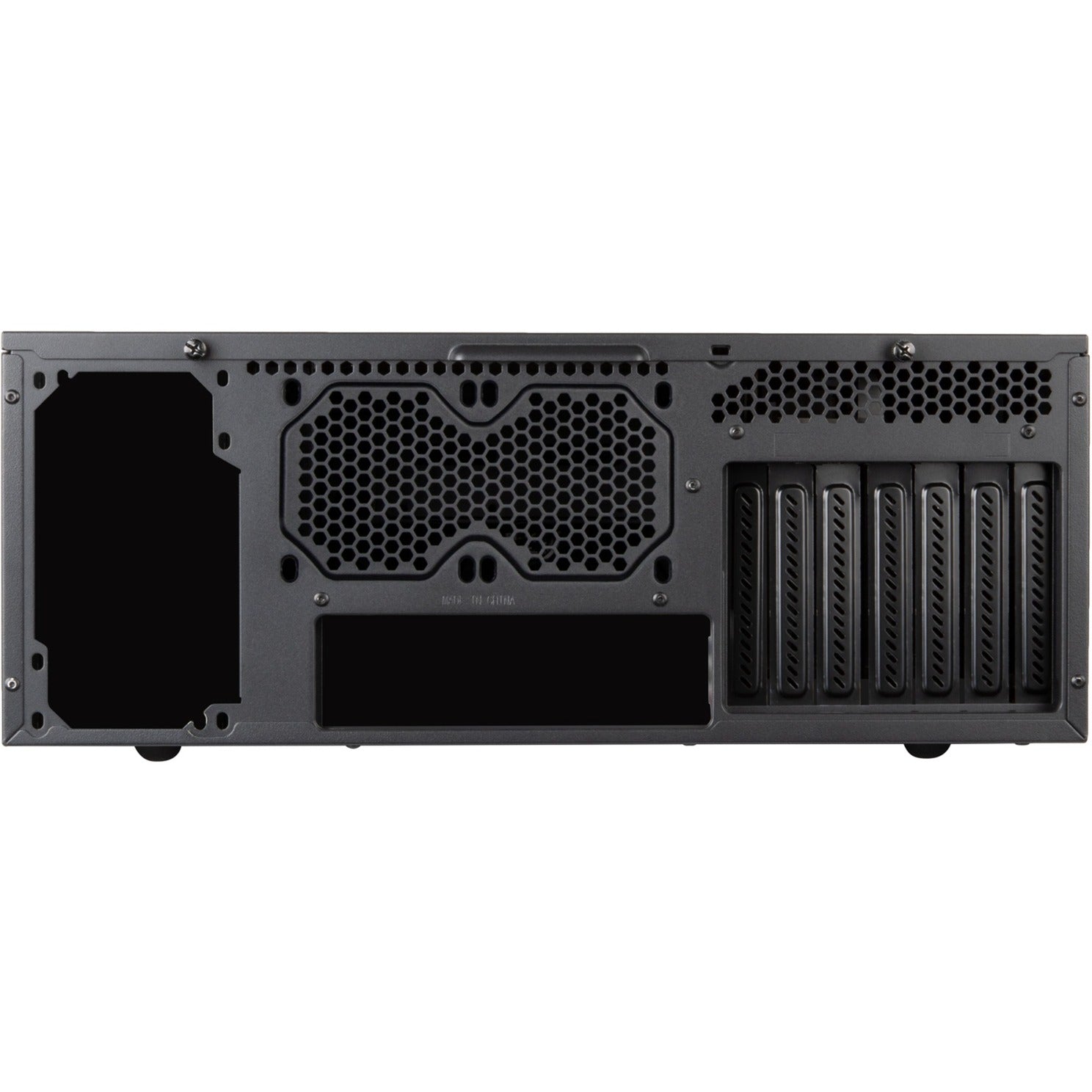 Silverstone sst-gd11b htpc behuizing (zwart | 2x usb-a | 1x usb-c)