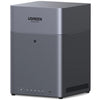 Ugreen nasync dh4300 plus (grijs, 1x 2,5gbe, hdmi, usb-c)