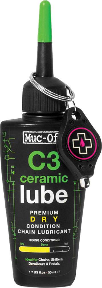 Muc-off c3 ceramic dry lube chain lubricant