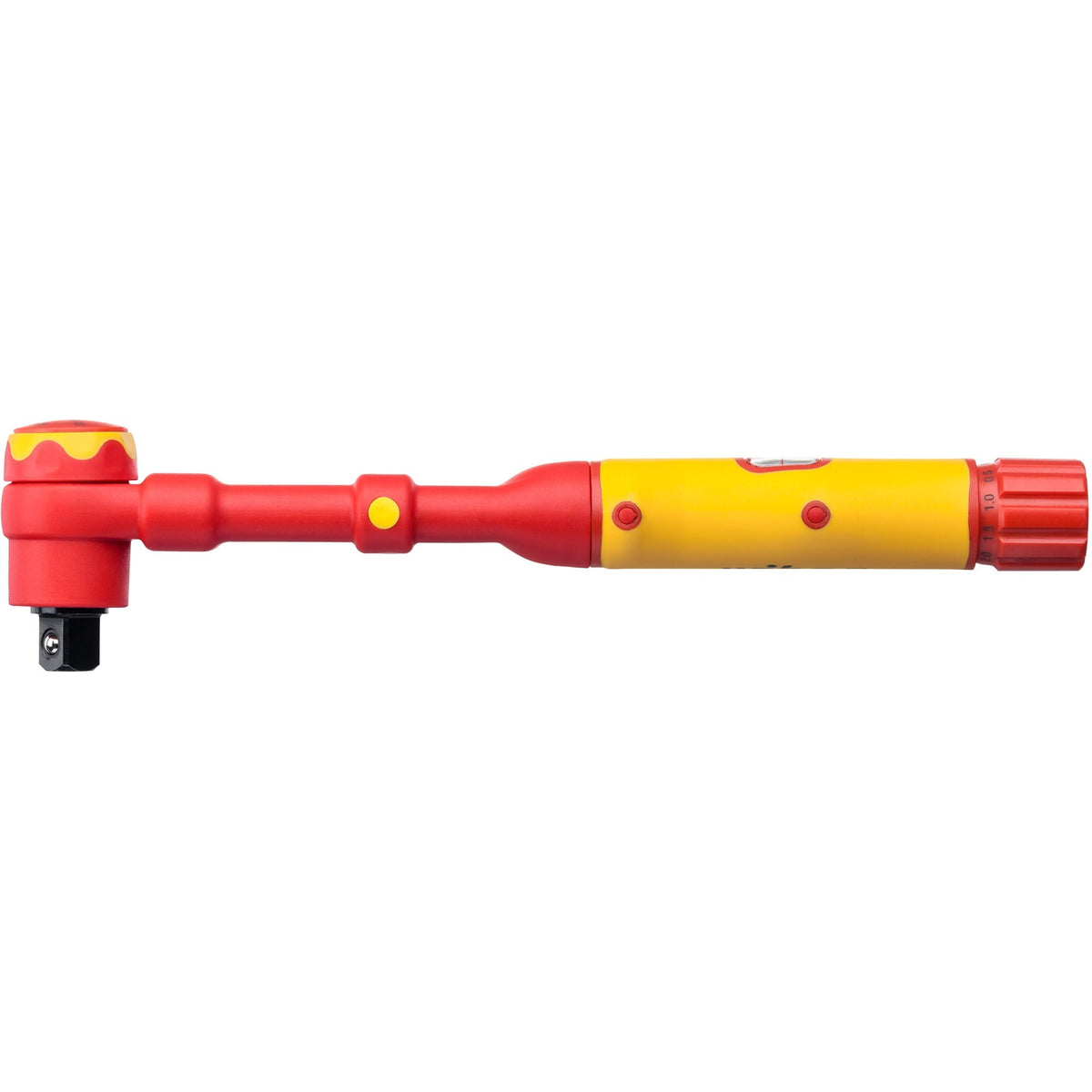 Wiha momentsleutel electric 3 8 draaimomentsleutel (rood geel)
