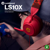 Powera lucidsound ls10x gen 2 bedrade gamingheadset voor xbox series x|s - rood vuur over-ear gaming headset (rood geel, xbox series x|s, xbox one, pc) - afbeelding 13