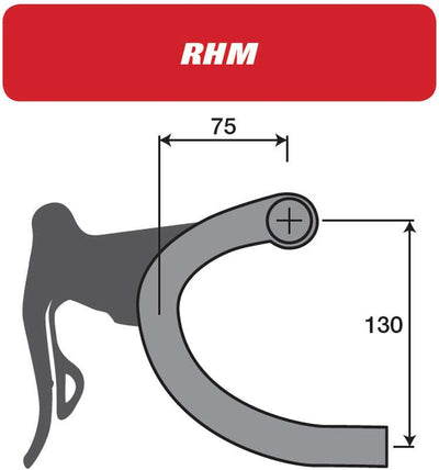 Deda Stuurbocht Superzero DCR alloy POB 42 cm ( B-B )