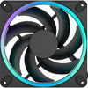 Fractal design momentum 14 rgb case fans (zwart, 3 stuks, 140 x 140 x 25 mm, pwm)