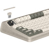 Iqunix og80 hitchhiker wireless mechanical keyboard (grijs, us lay-out (qwerty), cherry mx silent red, 80% (tkl), rgb leds, hot-swappable, pbt, 2.4ghz | bluetooth 5.1 | usb-c)