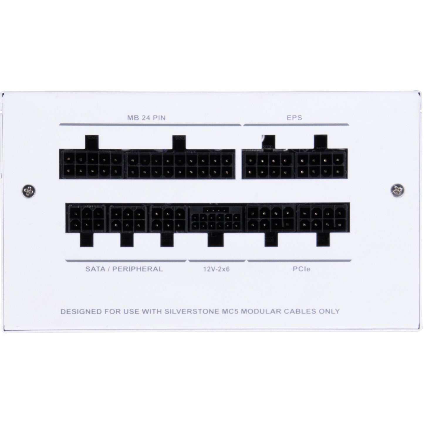 Silverstone sst-da850r-gma-www modulaire 850 watt voeding (wit, 4x pcie)
