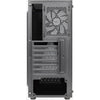 Aerocool delta g-bk-v1 midi tower behuizing (zwart | 3x usb-a | rgb | tempered glass)