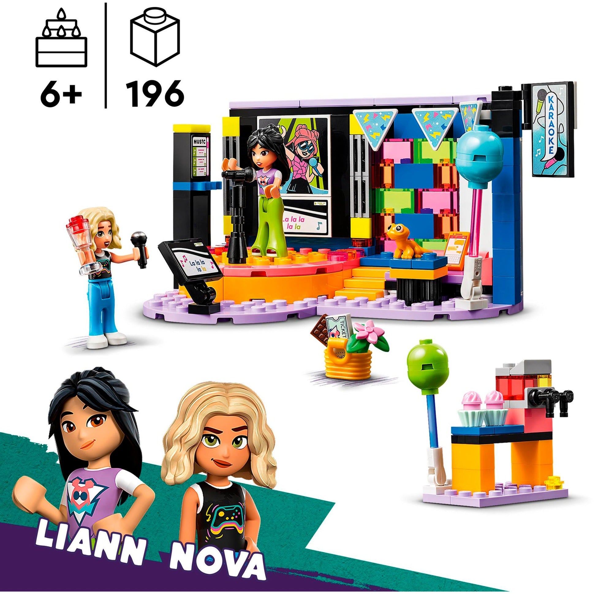 Lego friends karaoke muziekfeestje - 42610