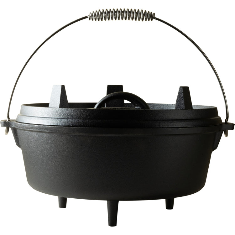 The windmill dutch oven 4,5 qt kookpan (zwart, ø 25.5 cm | 3.8 liter)