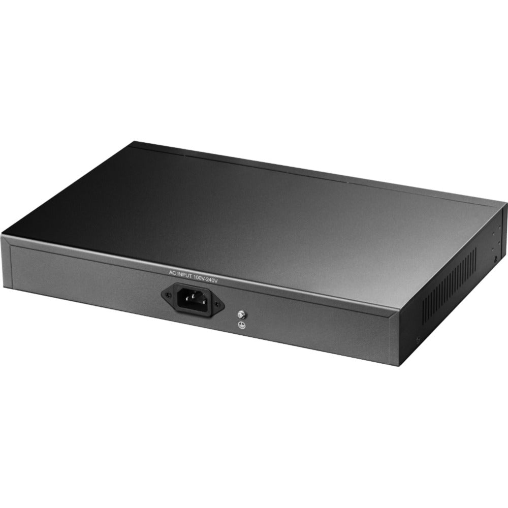 Cudy 24-port 10 100m poe+ switch (zwart)