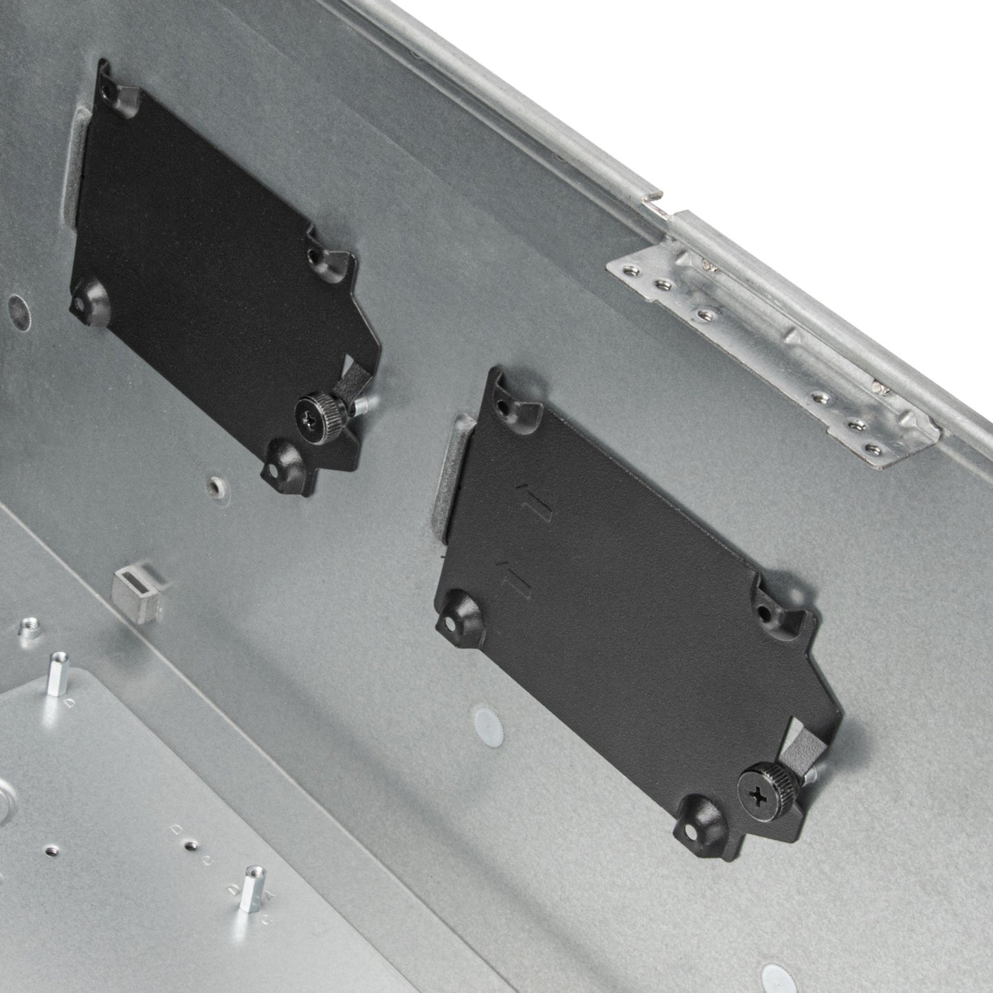 Silverstone rm51 rack behuizing (zwart | 5u | 2x usb-a | 1x usb-c)