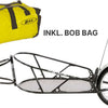 Bob yak bicycle trailer black with bag