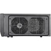 Silverstone sst-gd09b-c htpc behuizing (zwart | 1x usb-a | 1x usb-c)