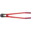 Knipex boutensnijder 71 72 910 kniptang (rood blauw, middensnijder, geschroefd scharnier)