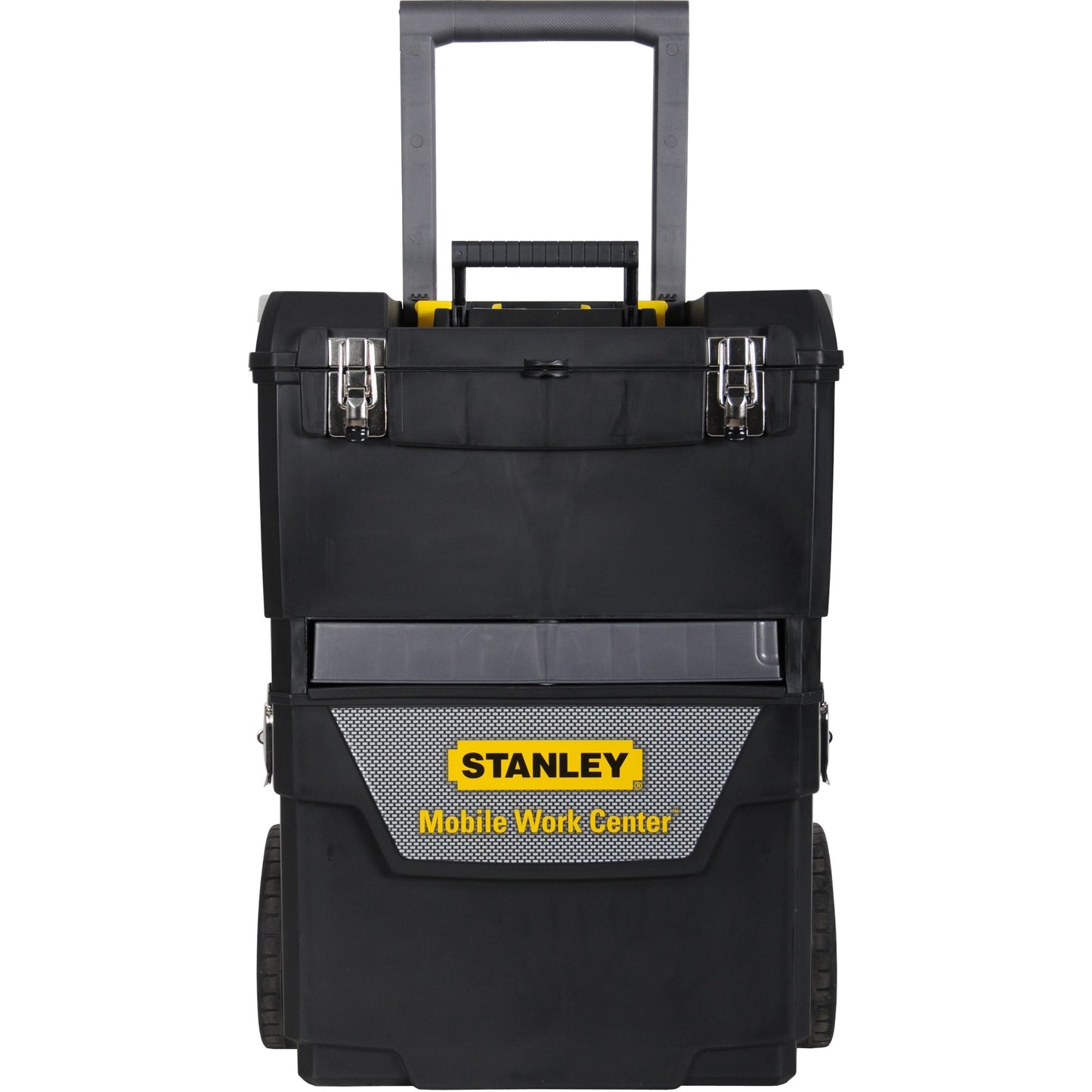 Stanley mobile work center 2in1 gereedschapskist (zwart grijs)