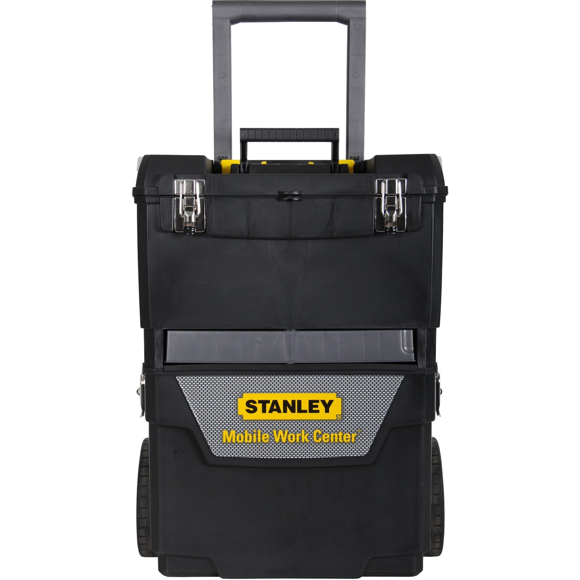 Stanley mobile work center 2in1 gereedschapskist (zwart grijs)