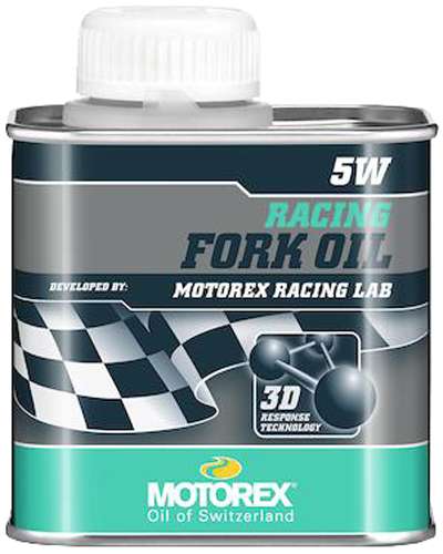Motorex racing fork oil 5w shock absorber oil | 250 ml